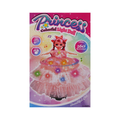 5964B-2 PRINCESS COLORFUL LIGHT DOLL IR Default Title - MamasJan Toys