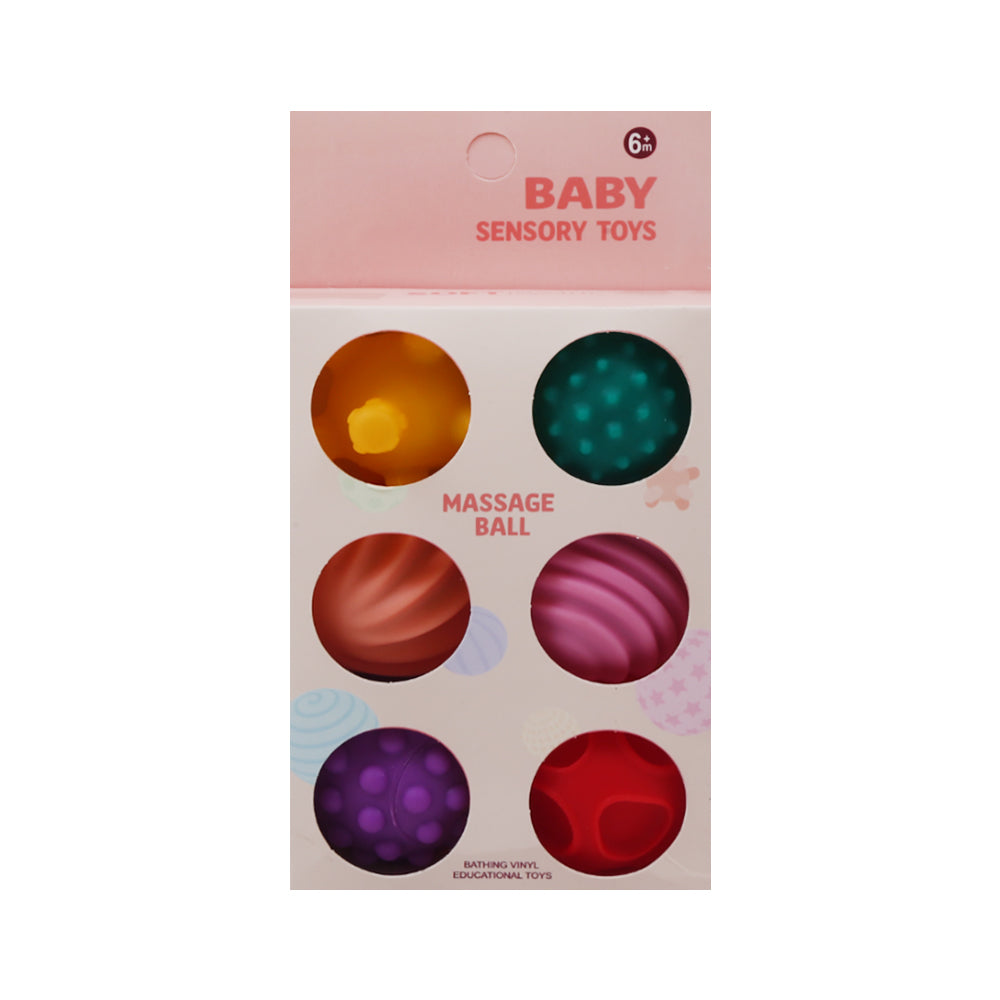 A017-5 BABY MASSAGE SOFT BALL IR Default Title - MamasJan Toys