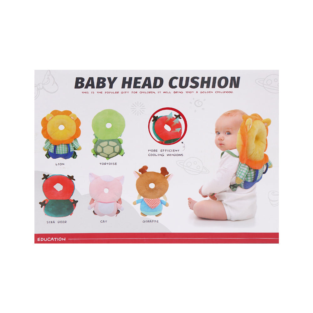 668-193 BABY HEAD CUSHION IR Default Title - MamasJan Toys