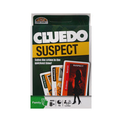 0118G CLUEDO SUSPECT CARD GAME IR Default Title - MamasJan Toys
