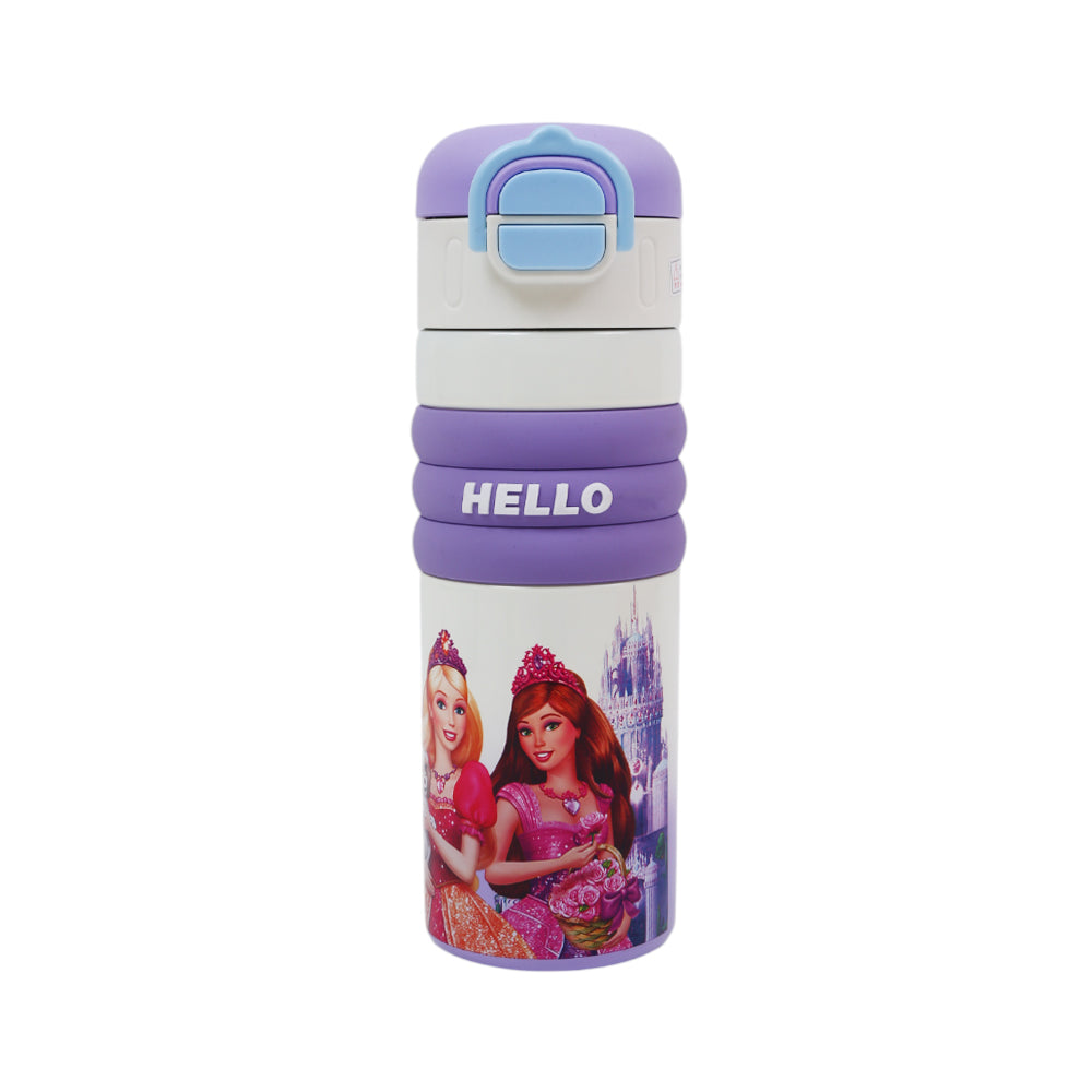 3334 METAL WATER BOTTLE BARBIE 520ML Default Title - MamasJan Toys