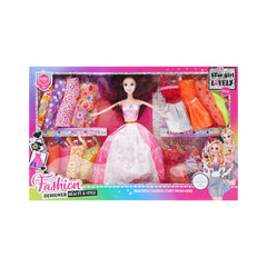 840A FASHION DOLL W-DRESSES IR Default Title - MamasJan Toys