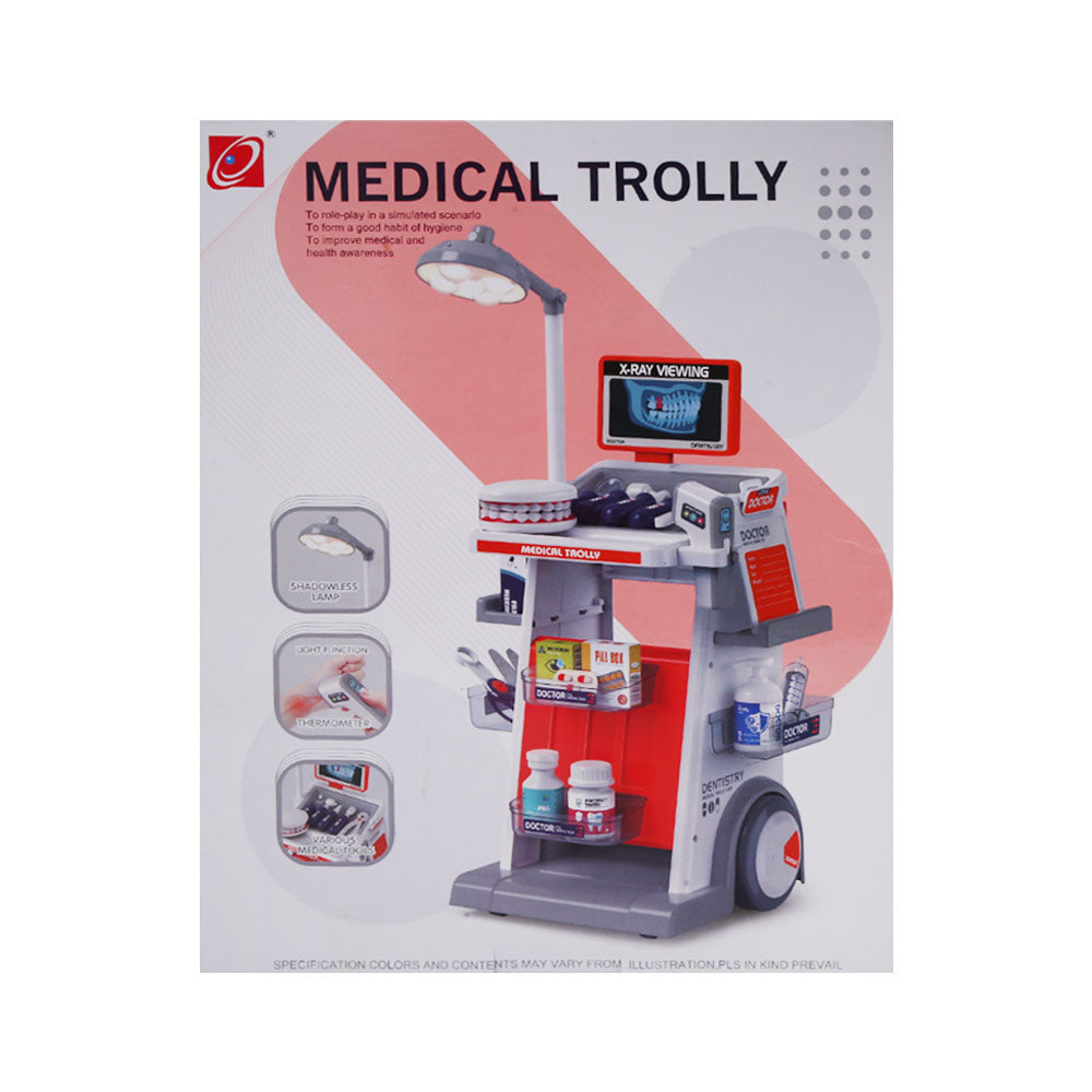 660-92 MEDICAL TROLLEY SET IR Default Title - MamasJan Toys