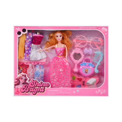 2542A SHINE BRIGHT FASHION DOLL IR Default Title - MamasJan Toys