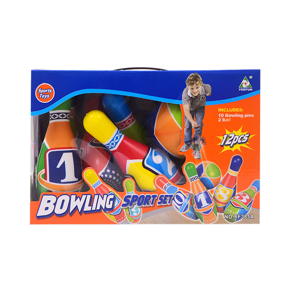 YF385A SPORTS BOWLING GAME 12PCS IR Default Title - MamasJan Toys