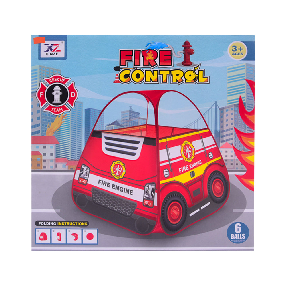 333A-160 FIRE ENGINE TENT IR Default Title - MamasJan Toys
