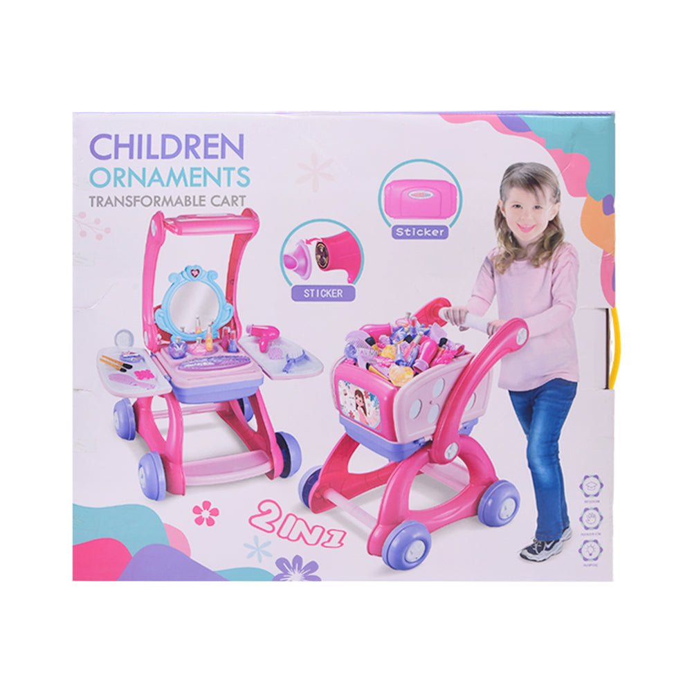 009-030 CHILDREN ORNAMENTS CART 2IN1 IR Default Title - MamasJan Toys