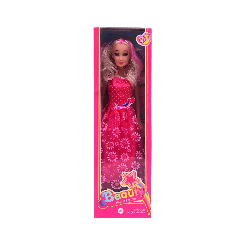 1617-B BEAUTY DOLL COLORED HAIR IR Default Title - MamasJan Toys