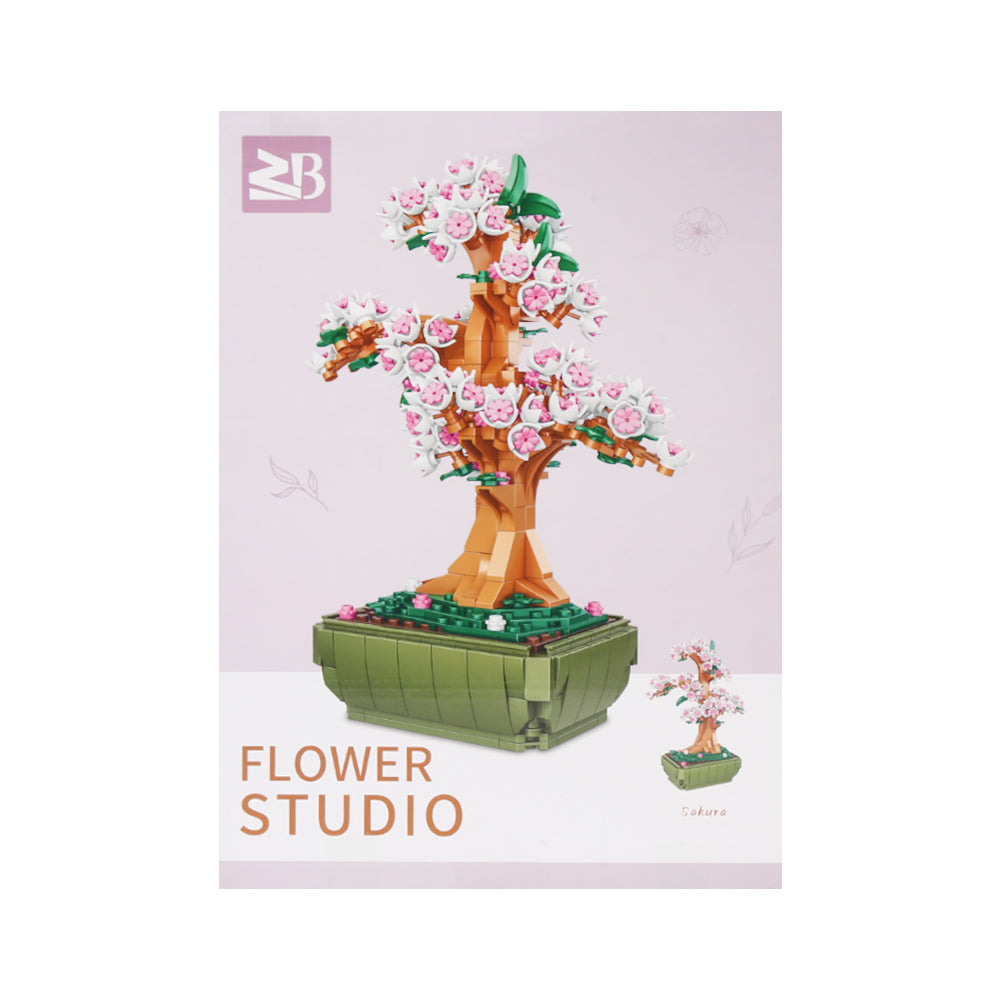 9111A FLOWER STUDIO BLOCKS SET 563PC IR Default Title - MamasJan Toys