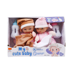 LF82 MY CUTE TWIN BABIES IR Default Title - MamasJan Toys