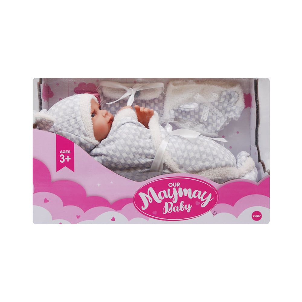 203-52 BABY COVERD MAYMAY DOLL IR Default Title - MamasJan Toys