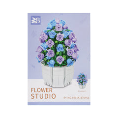9101A FLOWER STUDIO BLOCKS SET 570PCS IR Default Title - MamasJan Toys