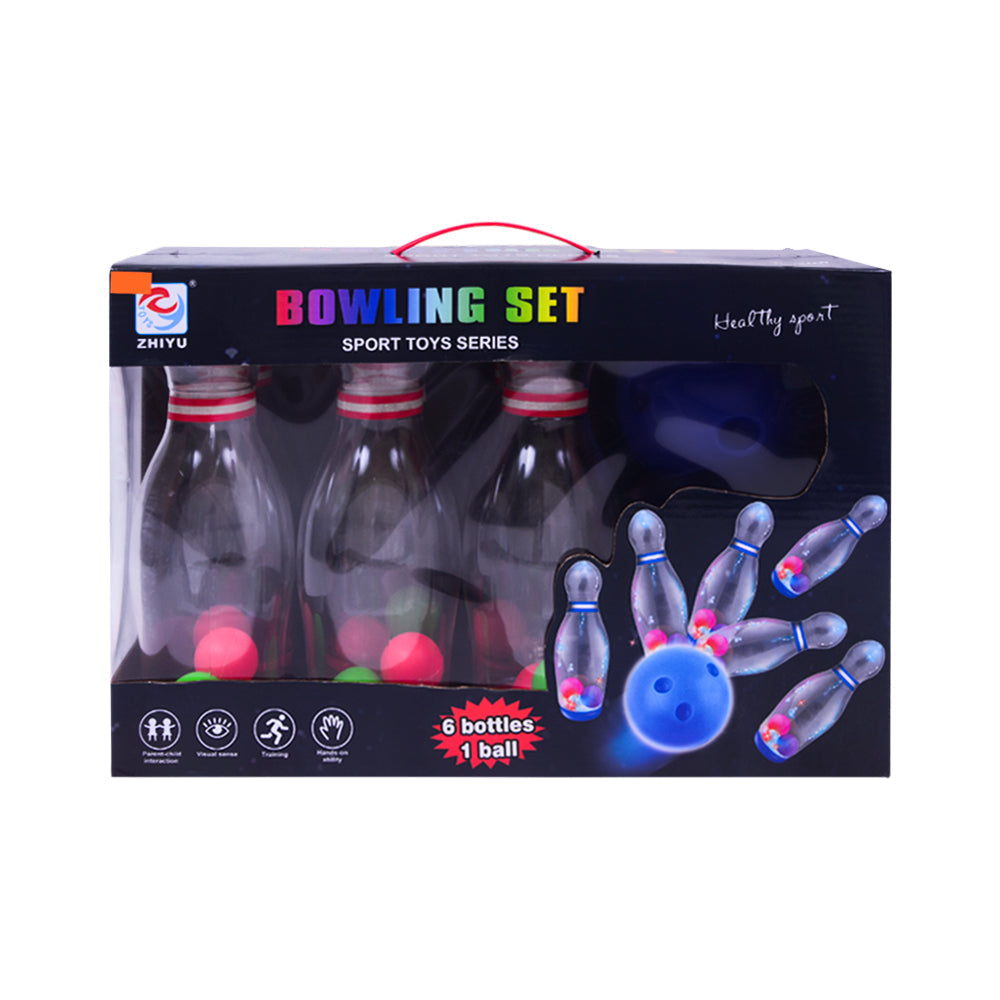 ZY3613 LIGHTEN BOWLING GAME IR Default Title - MamasJan Toys