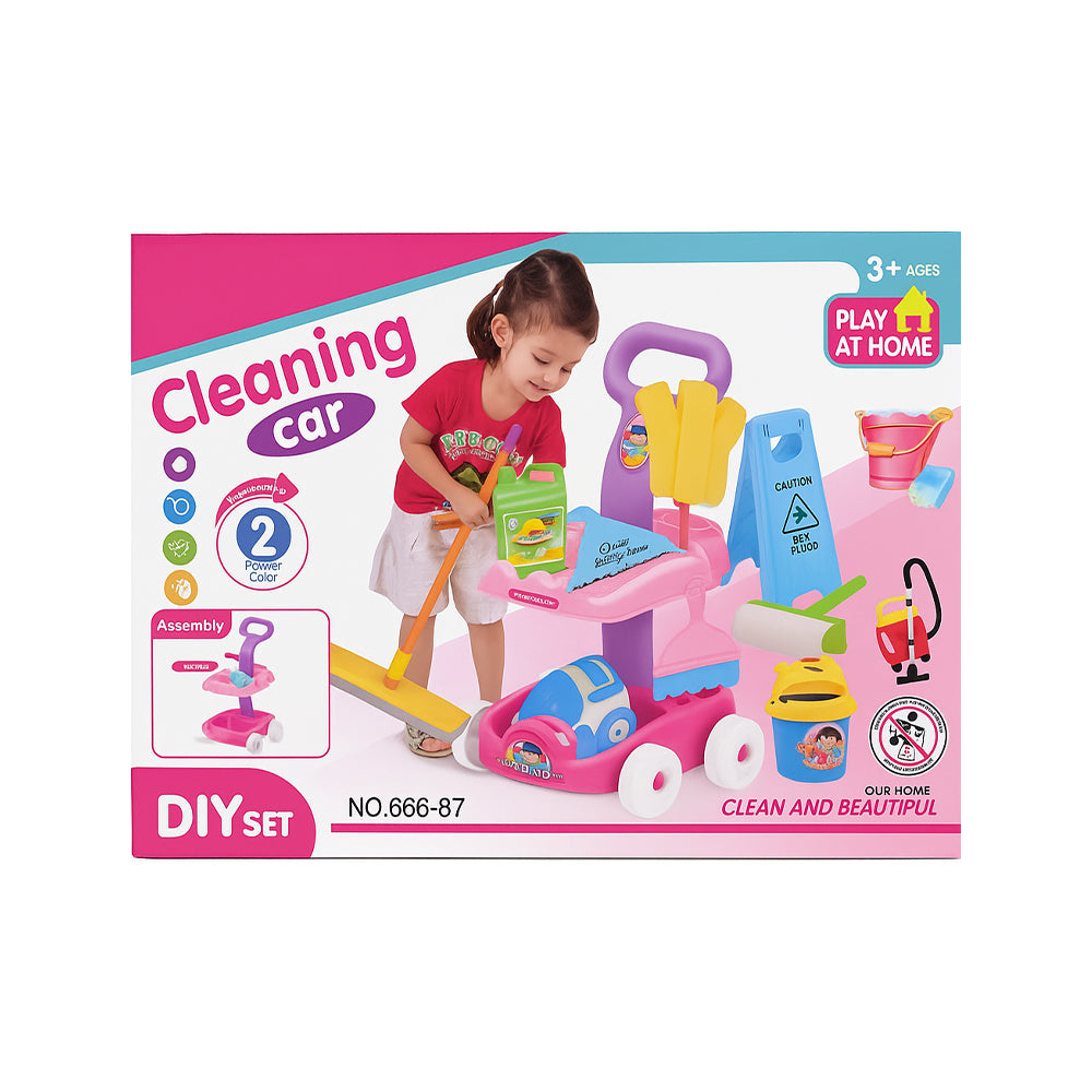 666-86 DIY CLEANING CART Default Title - MamasJan Toys