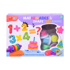 5824-B MATHEMATICS & SHAPES LEARNING PLAYDOUGH Default Title - MamasJan Toys