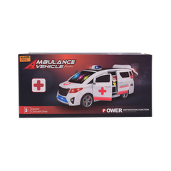 4545-3 MUSICAL OPEN-DOOR AMBULANCE A.I Default Title - MamasJan Toys