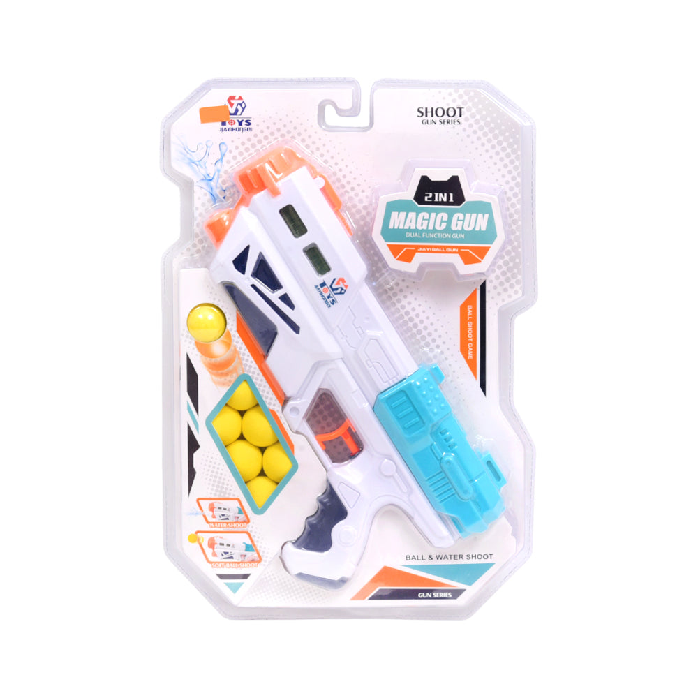 648-27 WATER & SOFT GUN 2IN1 A.I Default Title - MamasJan Toys