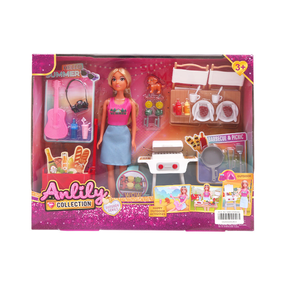 616256 ANLILY BARBECUE PICNIC DOLL A.I Default Title - MamasJan Toys