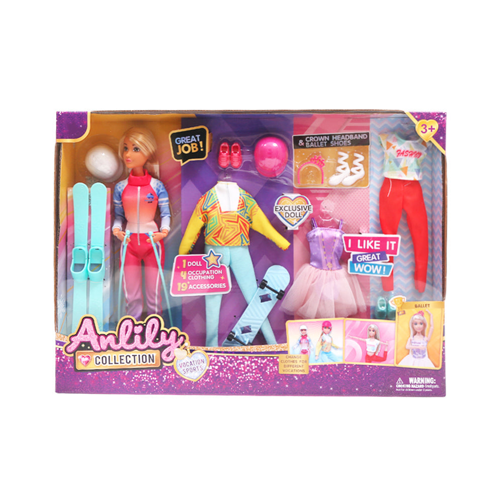 616033 ANLILY SPORTS DOLL A.I Default Title - MamasJan Toys