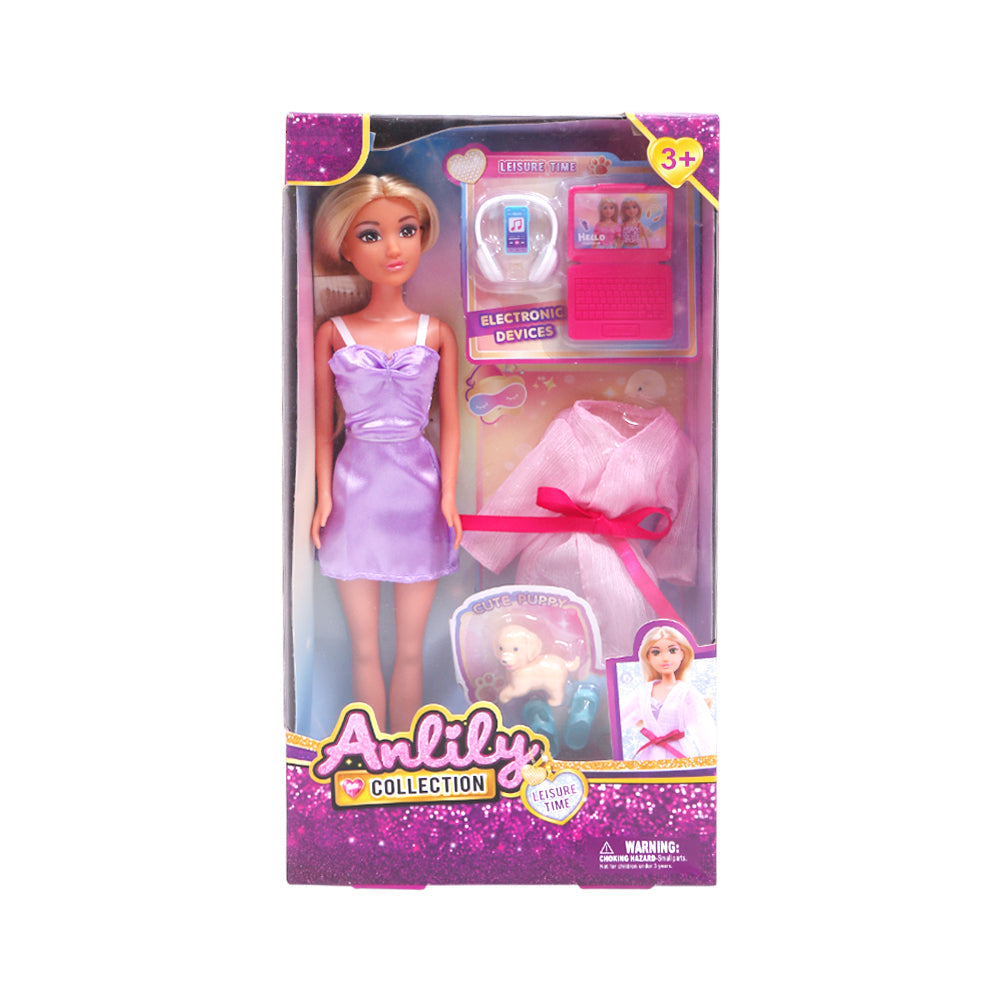 616621 ANLILY LEARN TIME DOLL A.I Default Title - MamasJan Toys