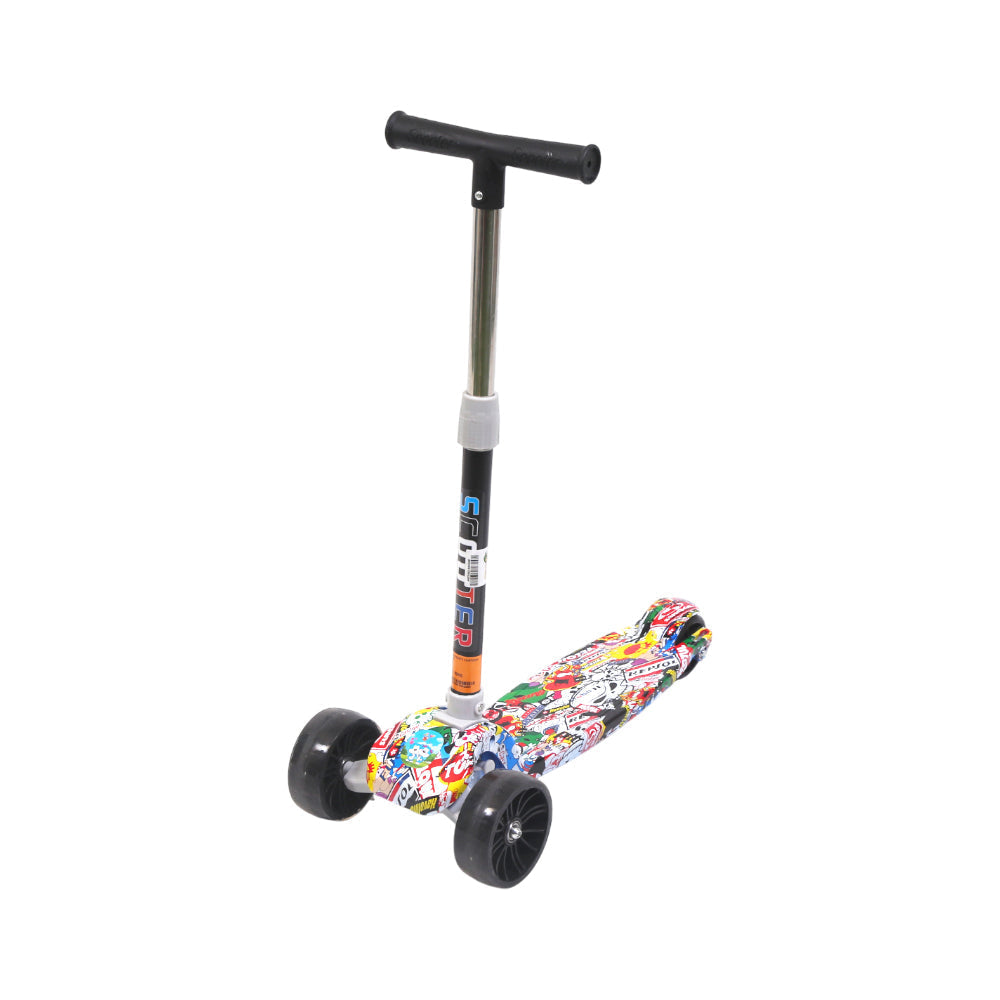 3WHEEL SCOOTY CARTOON IR ZP-166 Default Title - MamasJan Toys