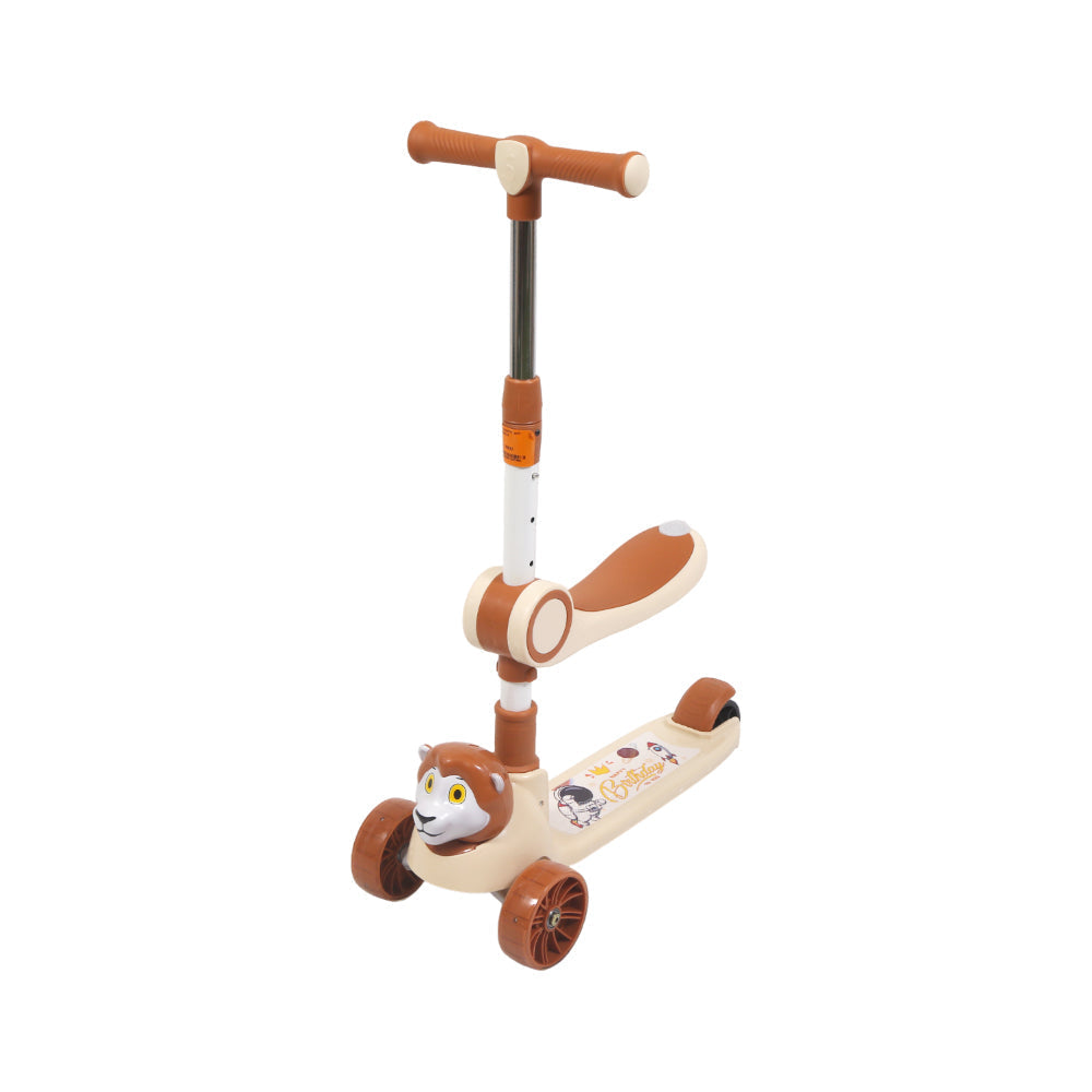 3WHEEL SCOOTY LION 2IN1 IR 6012Z Default Title - MamasJan Toys