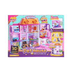 LD002 CUTE PET HOUSE 3D IR Default Title - MamasJan Toys