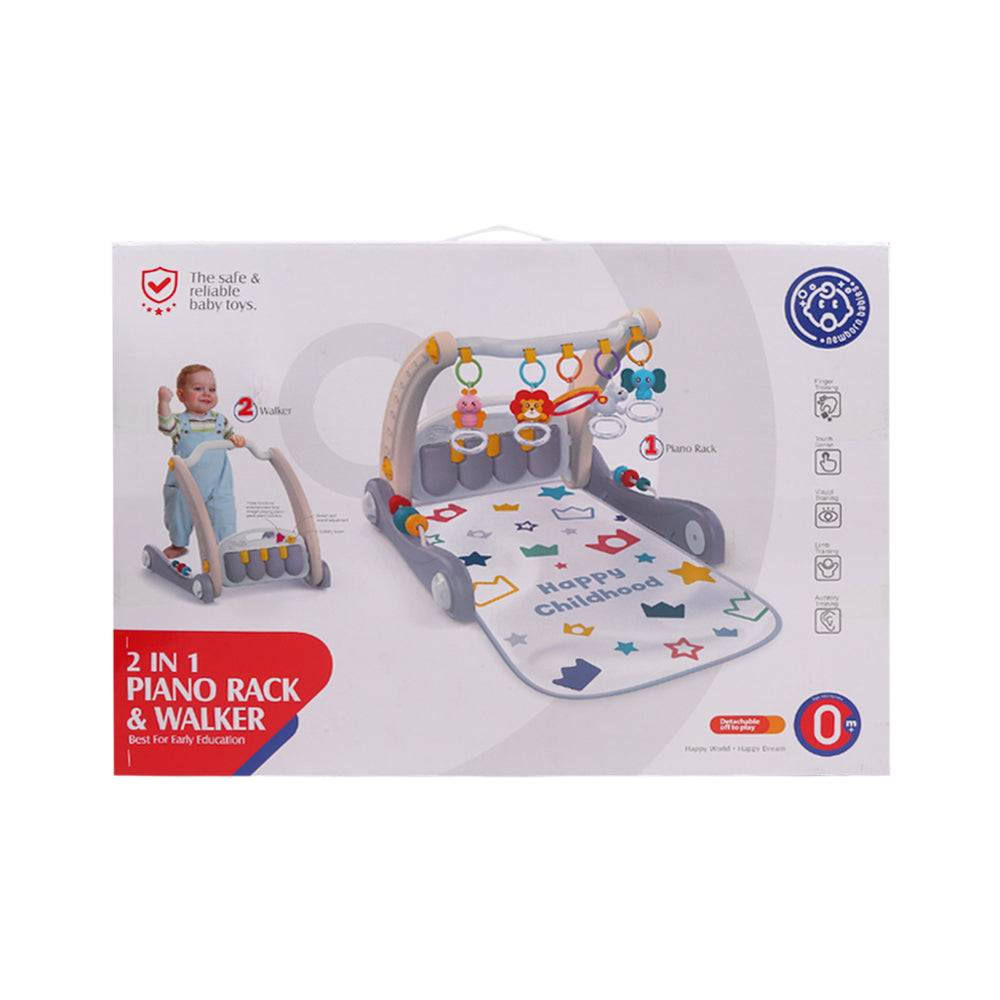 HE0621 HUNAGER PIANO RACK & WALKER 2IN1 IR Default Title - MamasJan Toys
