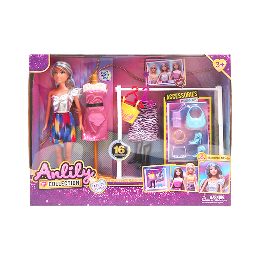 616900 ANLILY COLLECTION DOLL SET IR Default Title - MamasJan Toys