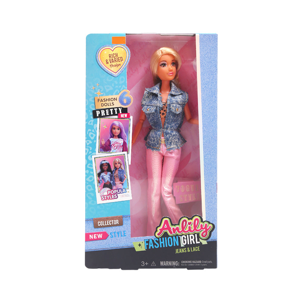 616626 ANLILY FASHION GIRL DOLL IR Default Title - MamasJan Toys