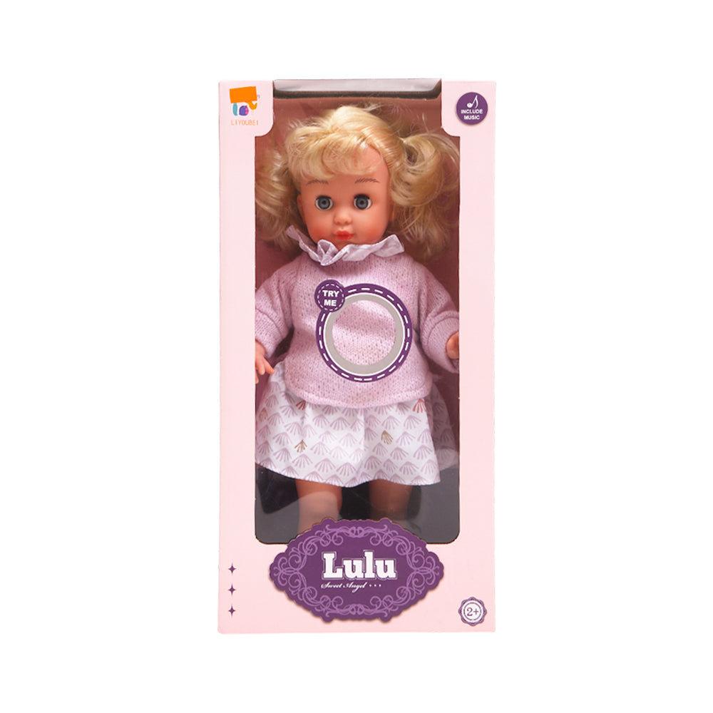L6225F LULU SWEET ANGEL BABY DOLL IR Default Title - MamasJan Toys