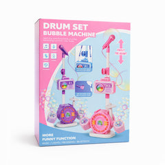 P82118 DRUM SET BUBBLE MACHINE IR Default Title - MamasJan Toys