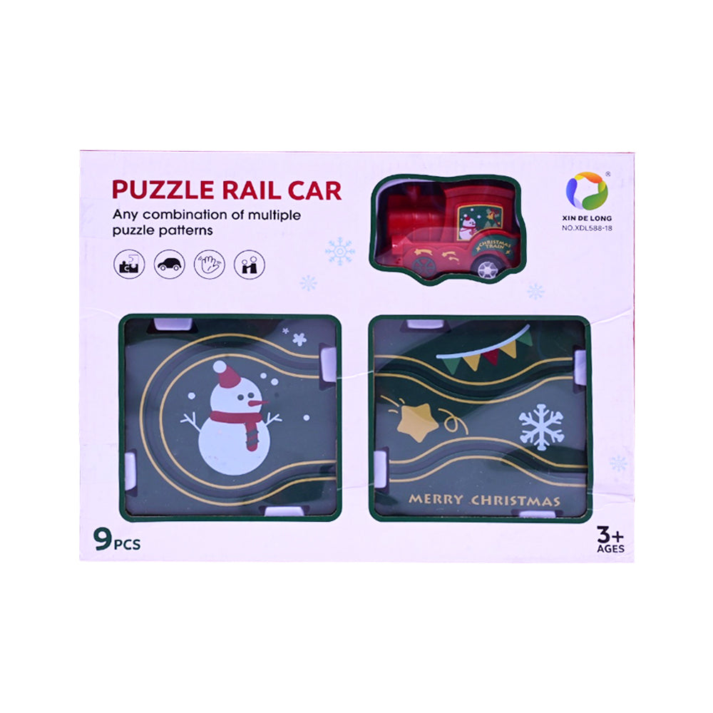 XDL588-18 PUZZLE RAIL CAR A.I Default Title - MamasJan Toys