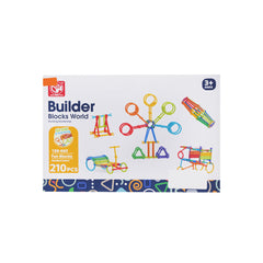 188-660 BUILDER BLOCKS 210PCS A.I Default Title - MamasJan Toys