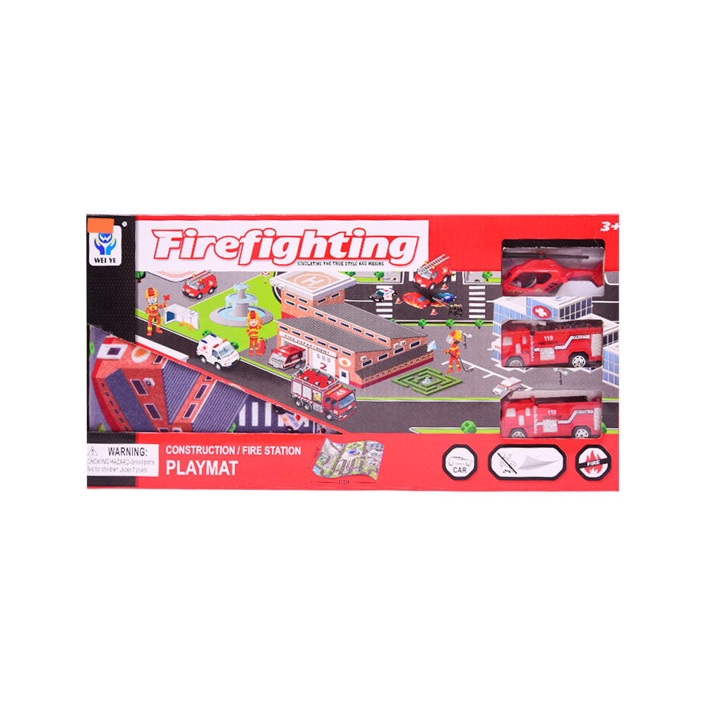 5599-90 PLAY MAT WITH 1PCS PLANE+2PCS A.I Default Title - MamasJan Toys