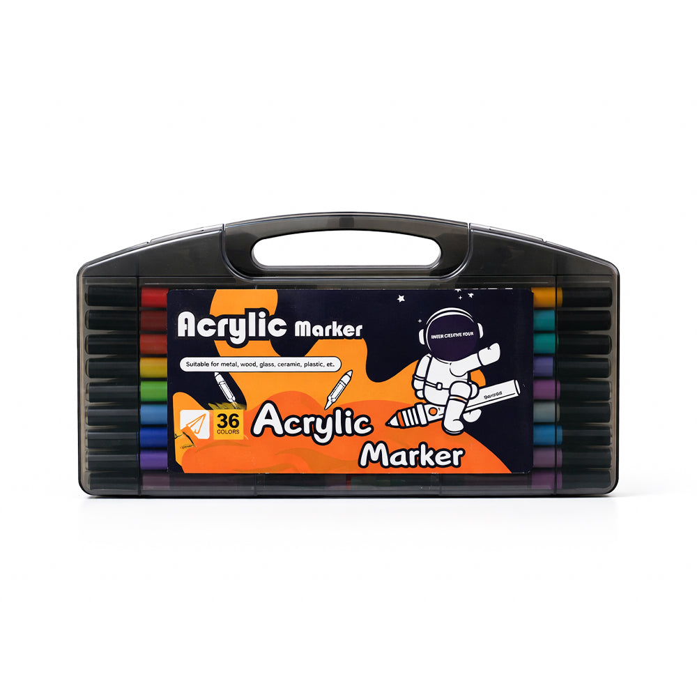 303-36 ACRYLIC MARKER COLOR 36PCS Default Title - MamasJan Toys
