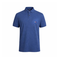 TH MEN S/S POLO SHIRT MW32349-400 BLU L (IRS) XL - MamasJan mens wear