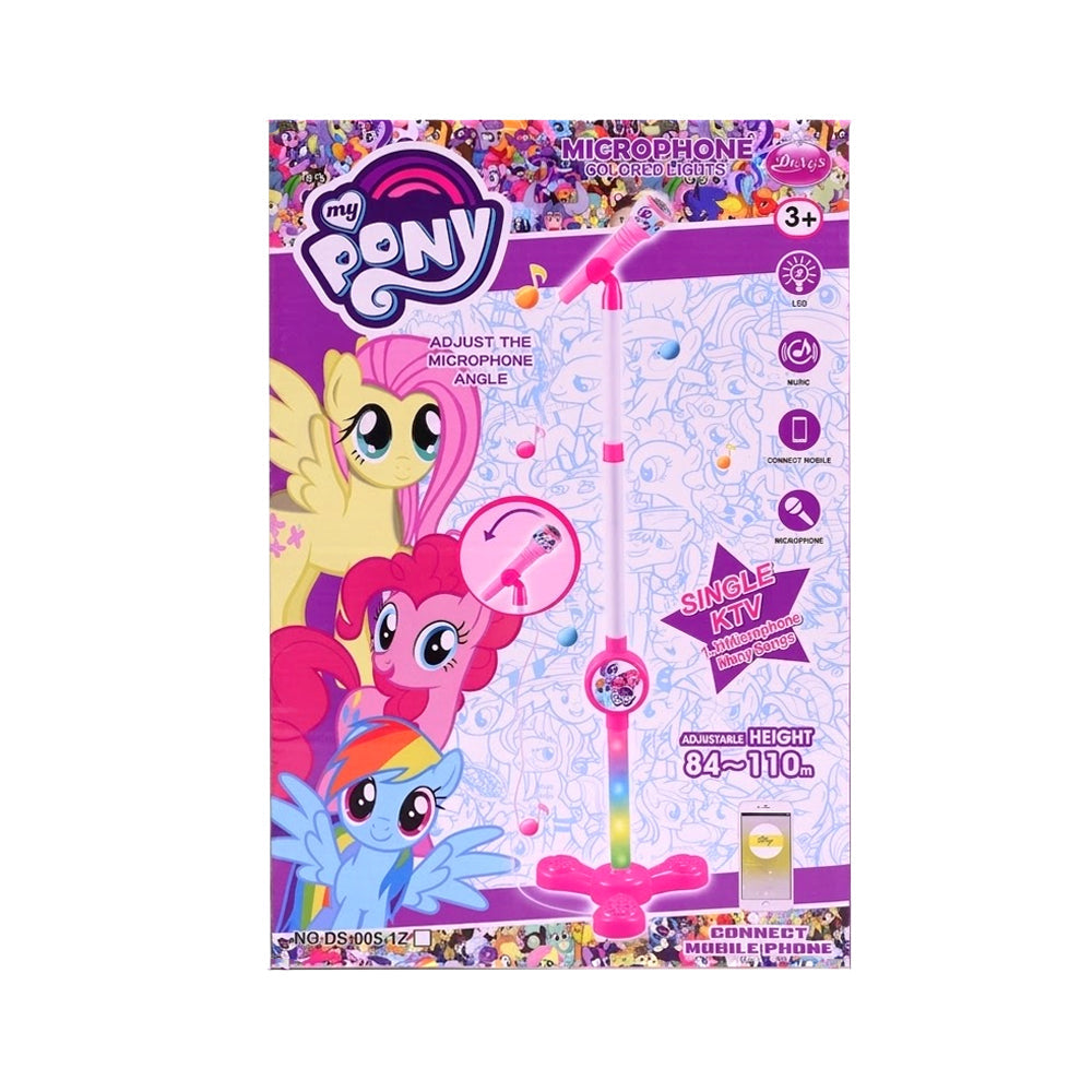 005-3Z MUSICAL PONY MICROPHONE A.I Default Title - MamasJan Toys