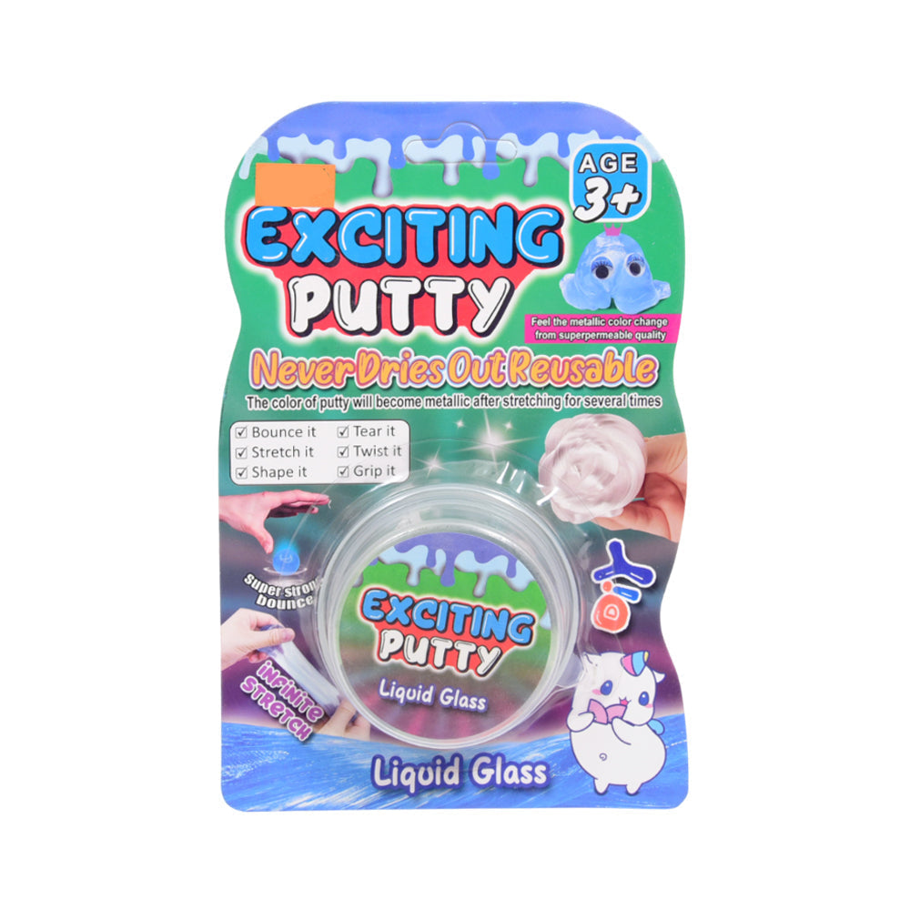 356D LIQUID GLASS CLAY IN CARD A.I Default Title - MamasJan Toys