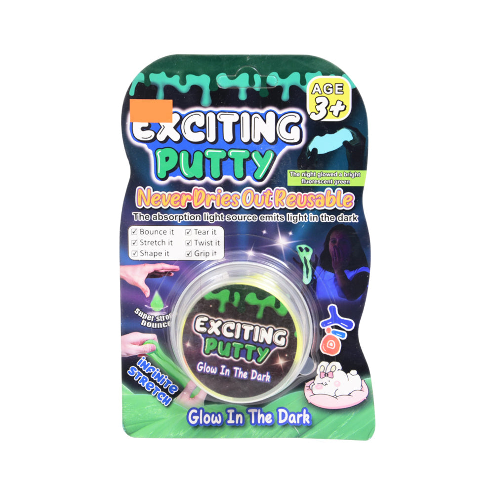 354 EXCITING PUTTY CLAY IN CARD A.I Default Title - MamasJan Toys