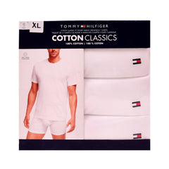 TH.MEN S/S R.NECK UNDERSHIRT P-3 09TCR01-100 WHT XL (IR) Default Title - MamasJan mens wear