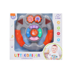 6258-D2 MUSICAL STEERING WHEEL A.I Default Title - MamasJan Toys