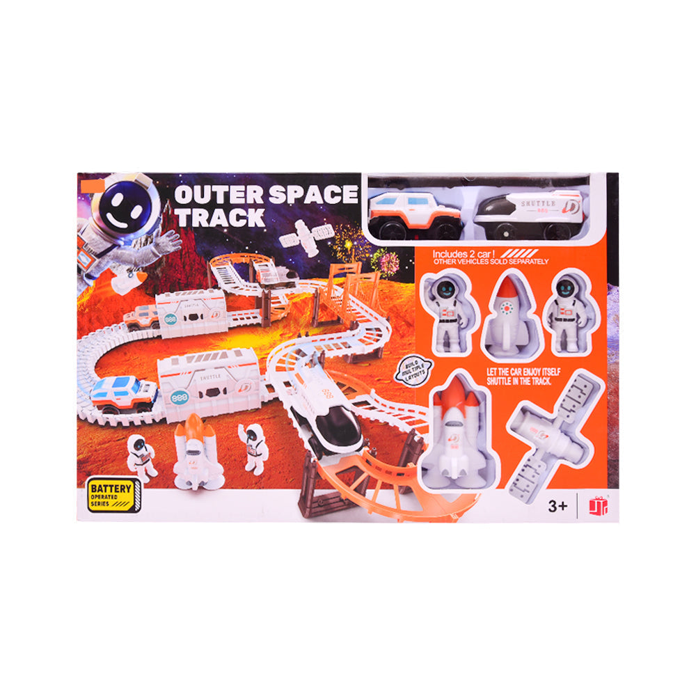 888-76 SPACE RACING TRACK SET A.I Default Title - MamasJan Toys
