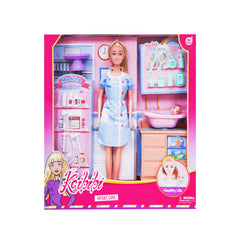 WG152 11 INCH DOCTOR DOLL W-BABY A.I Default Title - MamasJan Toys
