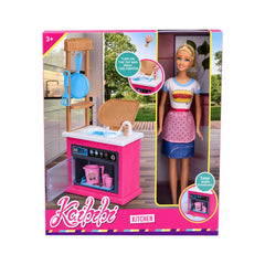 WG038 11.5 INCH KITCHEN SET DOLL A.I Default Title - MamasJan Toys