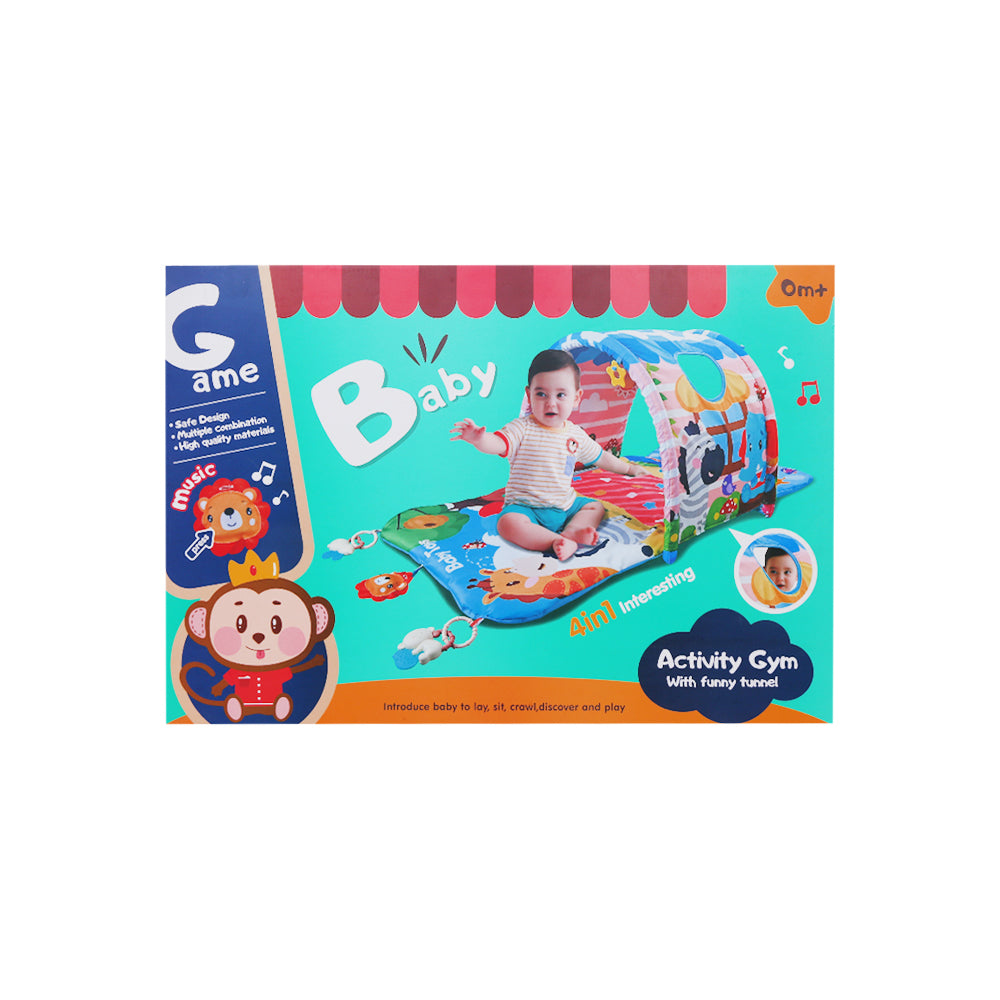 918-002 BABY ACTIVITY GYM W-SHADE A.I Default Title - MamasJan Toys