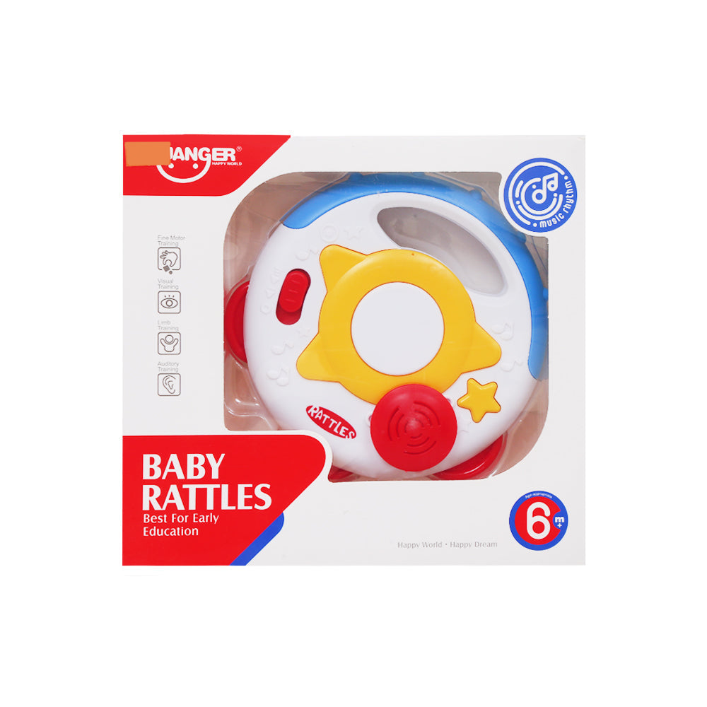 HE0511 MUSICAL BABY RATTLE A.I Default Title - MamasJan Toys