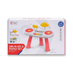 HE0526 MUSICAL DRUM TABLE A.I Default Title - MamasJan Toys
