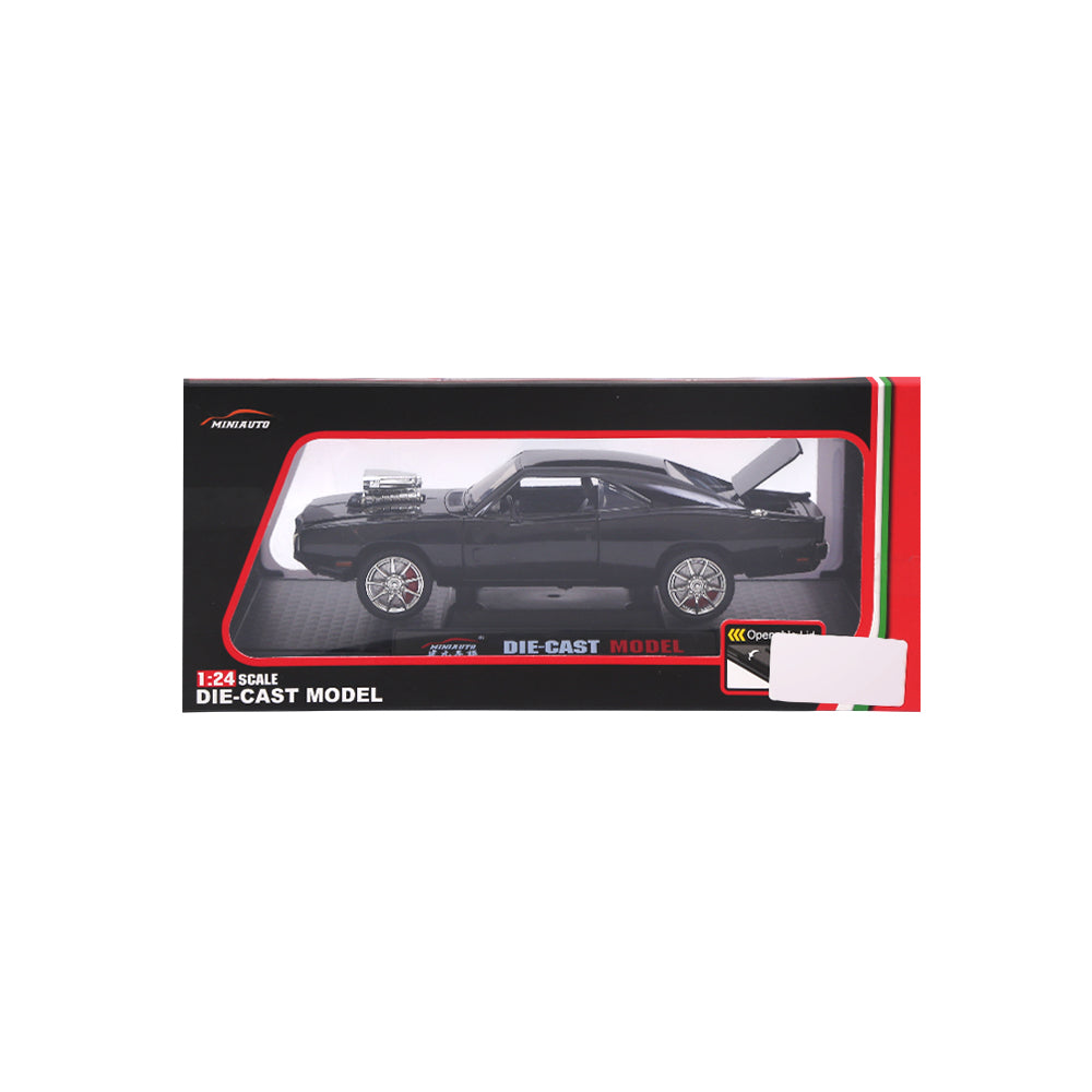 DC24333 MUSICAL 124 DODGE CHARGER CAR A.I Default Title - MamasJan Toys