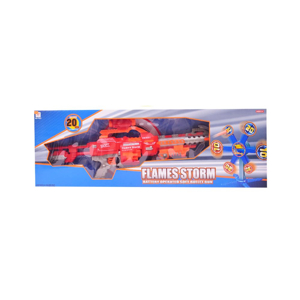 7021A BO SOFT BULLET GUN W-TAREGT A.I Default Title - MamasJan Toys